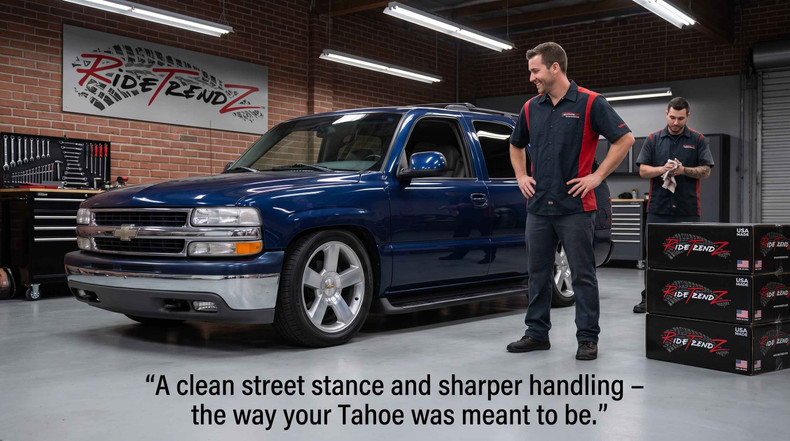 Chevy Tahoe Lowering Kit: Lowering Torsion Key Drop Kit, GMC Yukon