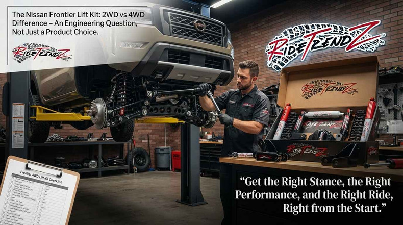Nissan Frontier Lift Kit 2WD vs 4WD Difference