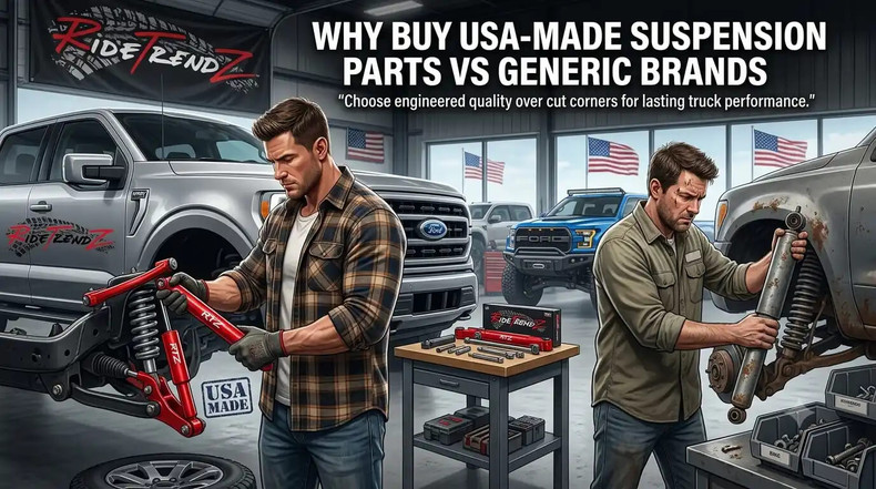 Why Buy USA-Made Suspension Parts vs Generic Brands