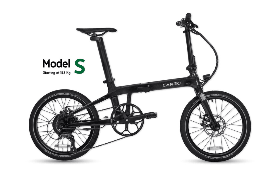S Model Lightweight E-Bike by Carbo