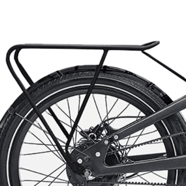 Carbo Bike Accessories Rear Carrier & Mud Guards