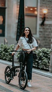 Carbo-X Stylish and convenient LadyRide E-Bike