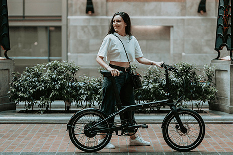 Woman Tailored Foldable eBike