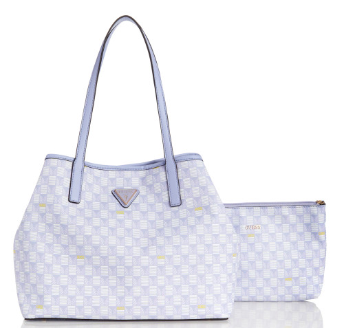Guess Lavender Logo Vikky 2 in 1 Tote
