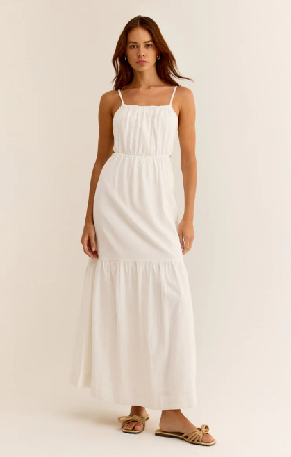 Z Supply White Dewi Maxi Dress