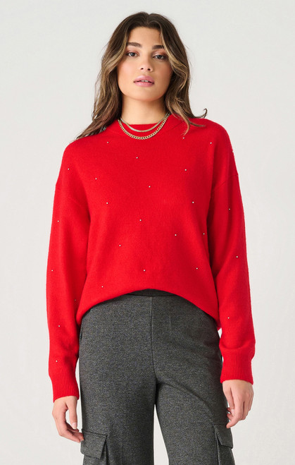 Dex Cherry Embellished Sweater