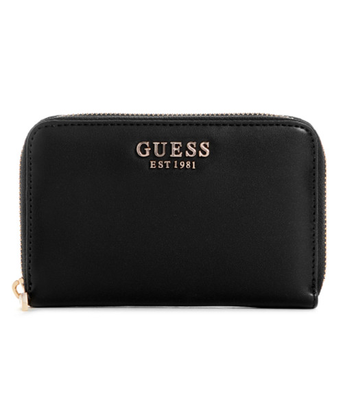 Guess Black Laurel Sora Medium Zip Around