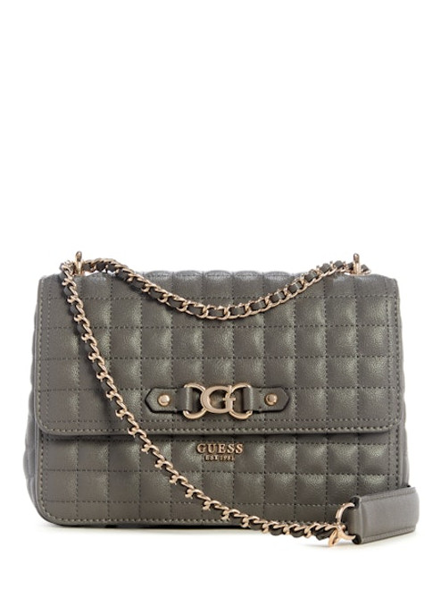 Guess Slate Nadira Conv. Crossbody Flap