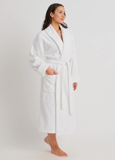 Everyday Sunday White Bathrobe