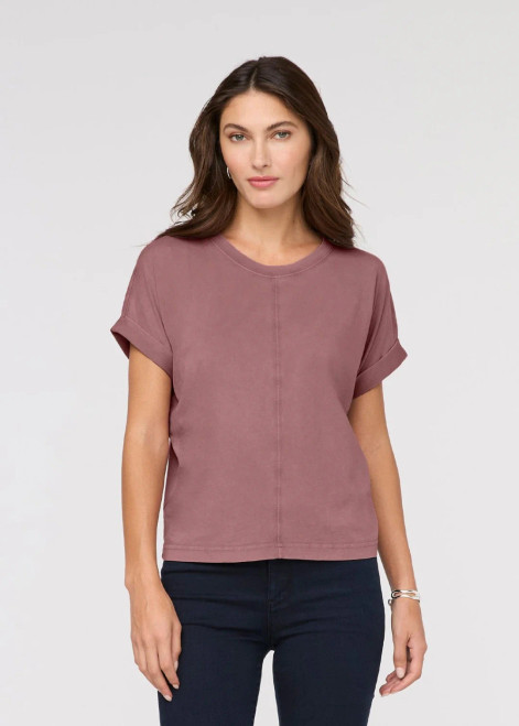 Duer Washed Mauve Vintage Dolman Tee