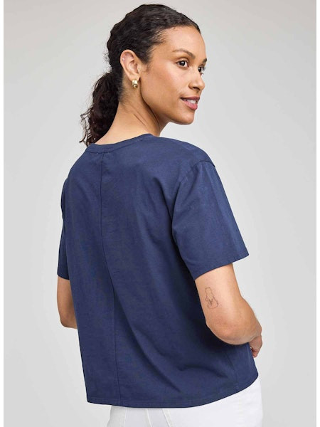 Gentle Fawn Navy Brigitte Tee