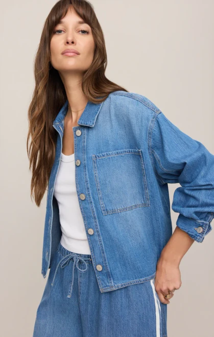 Z Supply Dreamstate Erin Denim Jacket