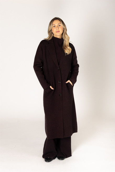 Lyla & Luxe Acai Berlin Classic Coat