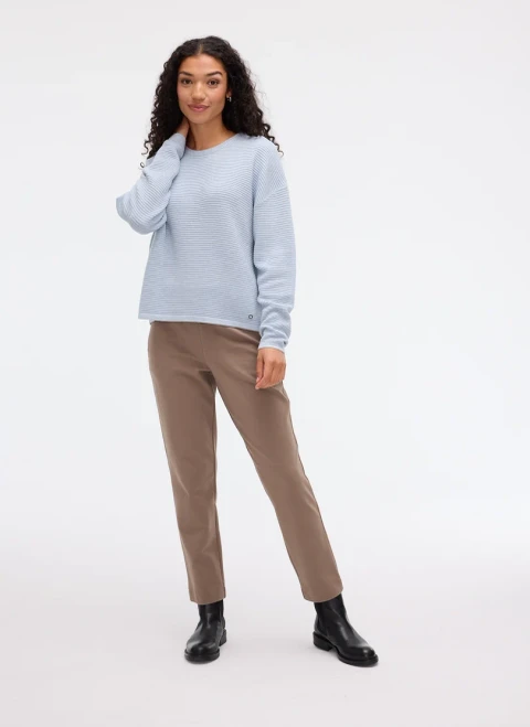 Fig Frost Blue Isara Sweater