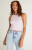 Z Supply Violet Stone Hannah Cropped Rib Tank