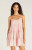 Z Supply Seashell Pink Carina Gingham Dress