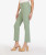 Kut Sea Green Reese High Rise Straight