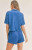 S & S Blue Pool Day Terry Crop Shirt