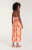 Z Supply Papaya Glow Charm Stained Glass Dress