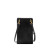 Pixie Black Pebbled Karla Phone Crossbody