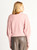 Dex Pastel Pink Cutout Cardigan