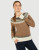 Fig Taupe Fair Isle Keno Sweater