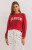 Z Supply Red Cheer Sleigh LS Top