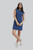 Fig French Navy Colma Slvless Dress