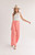 S & S Coral Botanical Linen Trousers