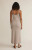 Z Supply Heather Taupe Waterfront Midi Dress