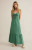 Z Supply Botanical Green Winslet Maxi Dress