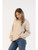 Lyla & Luxe Beige Bows Crewneck Sweater