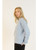 Lyla & Luxe Crystal Blue Tanya Crewneck