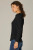 Wit & Wisdom Black L/S Shirtail Knit Top