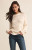 Z Supply Warm White Cento Cable Sweater