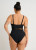 Everyday Sunday Black Front Twist w/Mesh 1 Piece