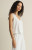 Z Supply White Sloane Vneck Top
