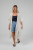 Tofino Towel Ecru/Black Stripe Rosa Short Coverup