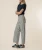 Kut Navy/Ivory Gwen Wide Slouchy Jean