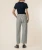 Kut Navy/Ivory Gwen Wide Slouchy Jean