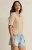 Z Supply Island Coconut Adria Sweater Top