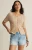 Z Supply Island Coconut Adria Sweater Top