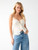 Guess Dove White Saisha Babydoll Top