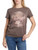 Guess Equestrian Brown Desert Mirage Easy Tee