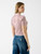 Guess Pink Roses Polo Melody Sweater