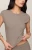 Z Supply Wild Mushroom Soft Race Second Skin Top