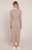 Room 34 Lt Heath Brown Knot Dress