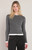 Room 34 Charcoal Heath Layered Top