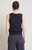 Black Tape Navy Blue Sequin Sweater Vest