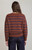 Dex Rustic Brown/Blue Striped Sweater